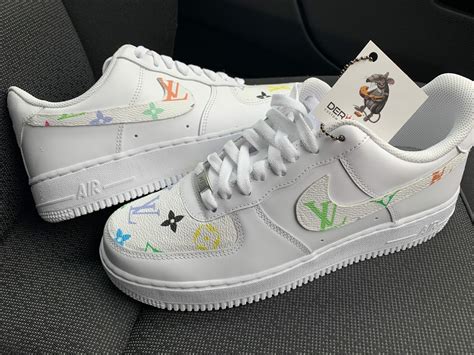 lv af1 custom|air force 1s louis vuitton.